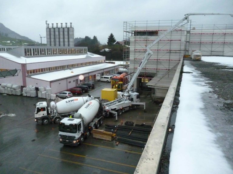 News - Betonarbeiten Brauerei Locher AG, Appenzell