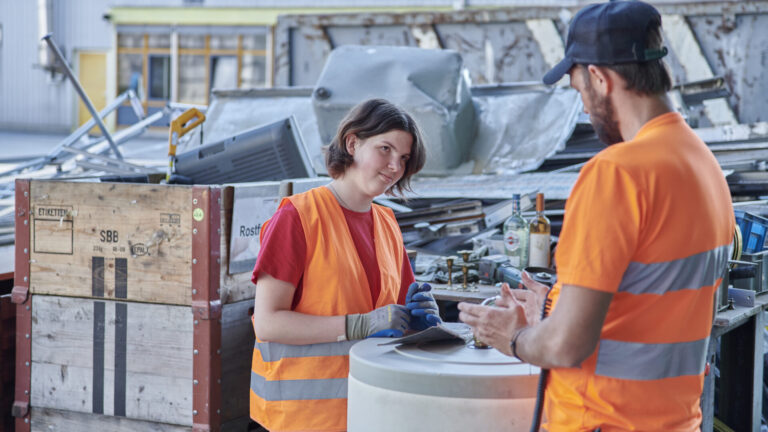 Recyclist - Ausbildner und Lehrling